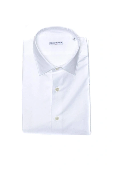 Shop Robert Friedman White Cotton Shirt
