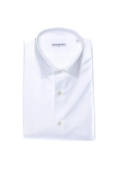 Robert Friedman White Cotton Shirt In White