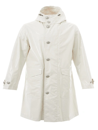 Shop Sealup White Long Raincoat