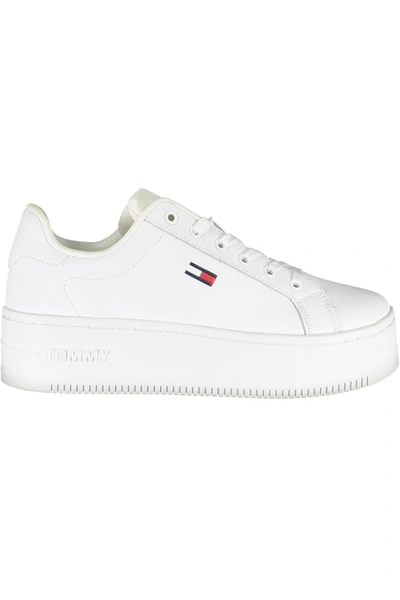 Shop Tommy Hilfiger White Sneakers