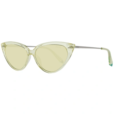 Shop Emilio Pucci Yellow Women Sunglasses