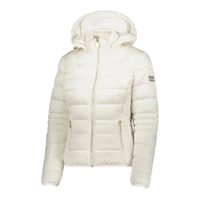 Shop Yes Zee White Polyester Jackets & Coat