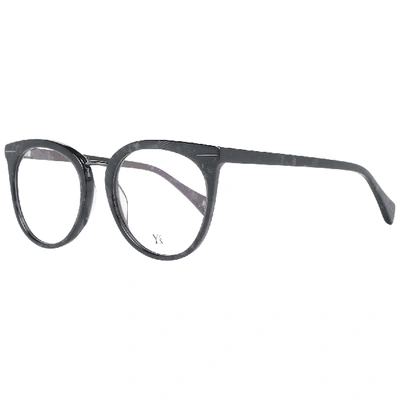 Shop Yohji Yamamoto Grey  Optical Frames In Gray