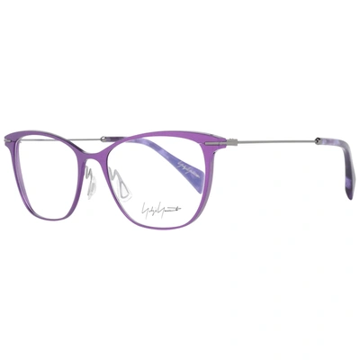 Shop Yohji Yamamoto Purple  Optical Frames