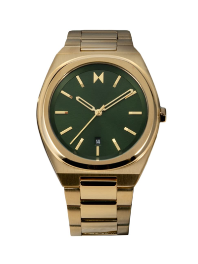 Shop Mvmt Men's Odyssey Ii Stainless Steel Bracelet Watch/42mm In Green