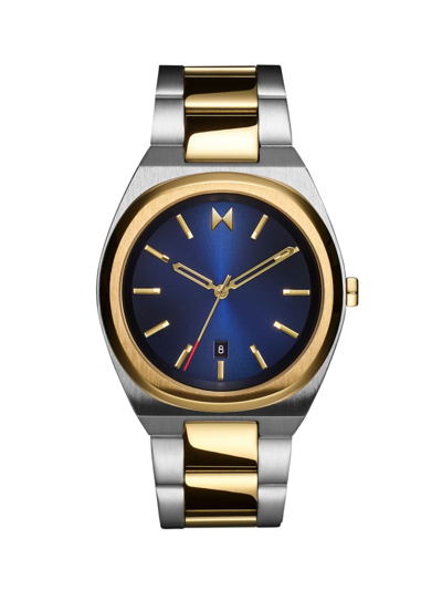 Shop Mvmt Men's Odyssey Ii Stainless Steel Bracelet Watch/42mm In Blue