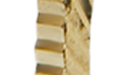 Argento Vivo Rectangular Hoop Earrings In Gold