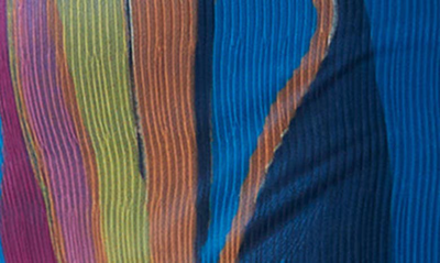 Shop French Connection Saskia Eydie Long Sleeve Maxi Dress In 40-blue Jewel