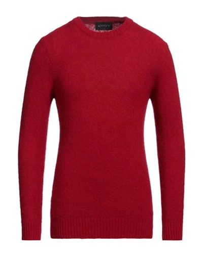 Shop 40weft Man Sweater Red Size S Acrylic, Nylon, Mohair Wool, Wool, Elastane