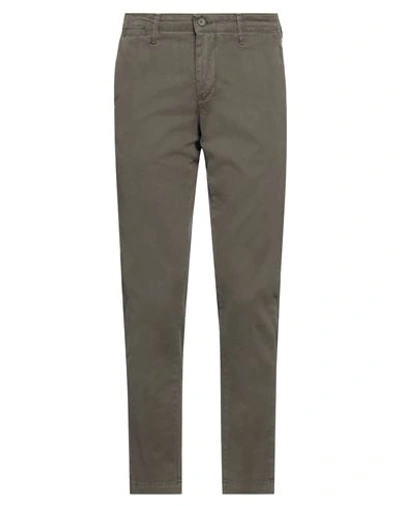Rar Man Pants Dark Green Size 30 Cotton, Elastane In Green