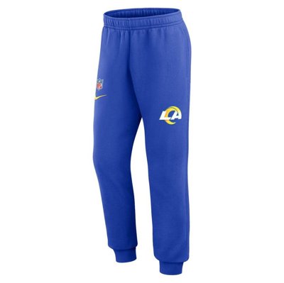 Shop Nike Royal Los Angeles Rams 2023 Sideline Club Jogger Pants