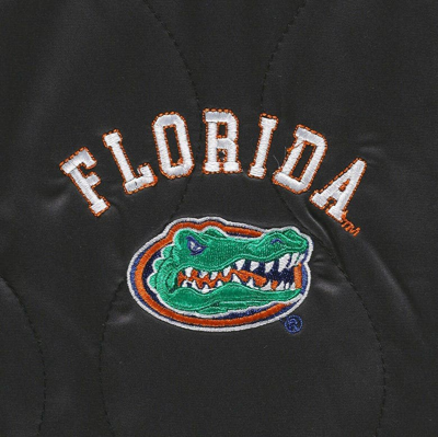 Shop Gameday Couture Black Florida Gators Headliner Full-snap Hooded Puffer Vest