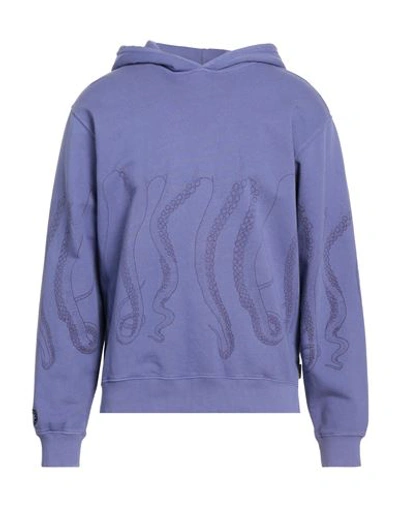 Shop Octopus Man Sweatshirt Purple Size S Cotton