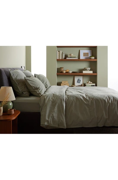 Parachute Percale Duvet Cover In Moss