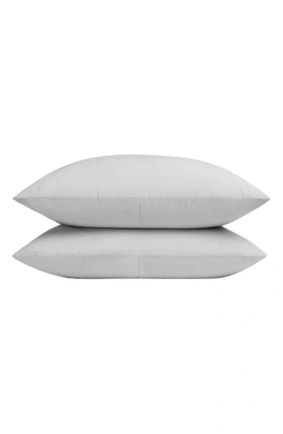 Shop Parachute Set Of 2 Brushed Cotton Pillowcases In Mist
