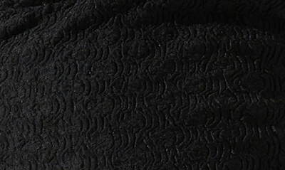 Shop Astr Ren Sweetheart Neck Textured Knit Top In Black