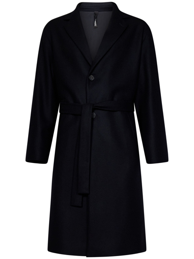 Shop Hevo Cisternino Coat In Black