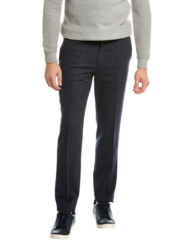 Shop Hugo Boss Hugo  Wool-blend Trouser In Blue