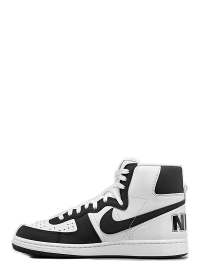 Shop Comme Des Garçons Homme Deux X Nike Terminator Sneakers In Black White