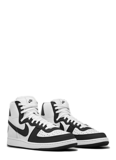 Shop Comme Des Garçons Homme Deux X Nike Terminator Sneakers In Black White