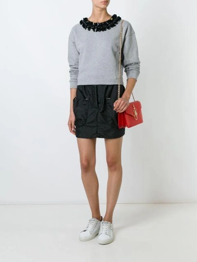 Shop Jw Anderson Patch Pocket Mini Skirt