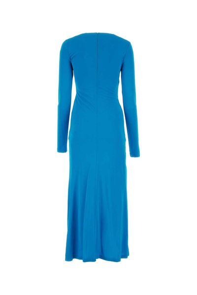 Shop Givenchy Draped Long-sleeved Dress