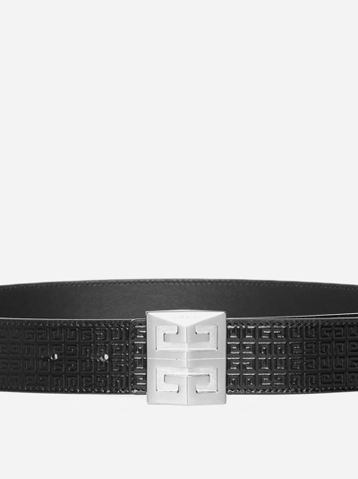 Shop Givenchy 4g Reversible Leather Belt