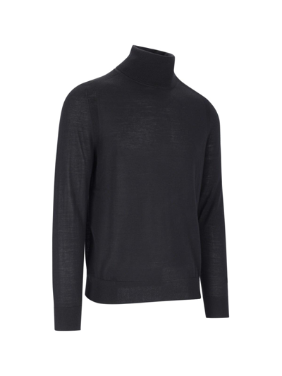 Shop Paul Smith Turtleneck Sweater In Black