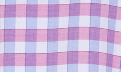 Shop Bugatchi Gingham Button-up Shirt In Berry