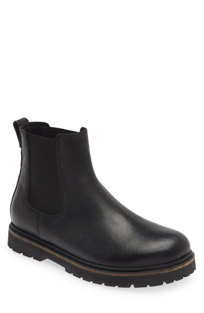 Shop Birkenstock Highwood Chelsea Boot In Black