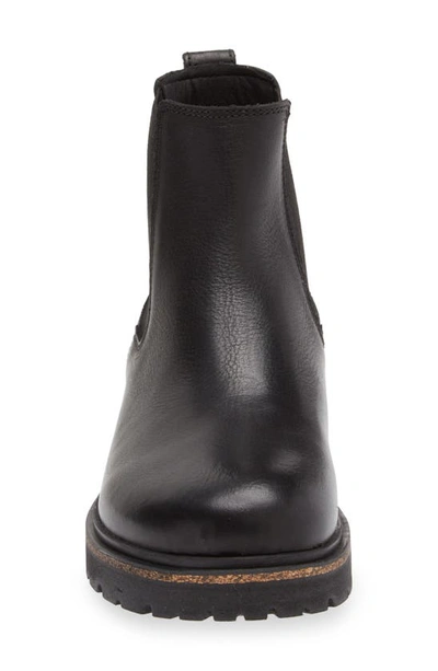 Birkenstock Stalon Ii Waxy Chelsea Boots In Leather Nubuck In Black