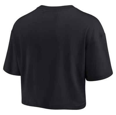 Shop Fanatics Signature Black Phoenix Suns Elements Super Soft Boxy Cropped T-shirt