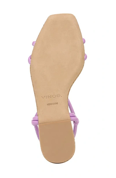 Shop Vince Hazen Flat Sandal In Lila