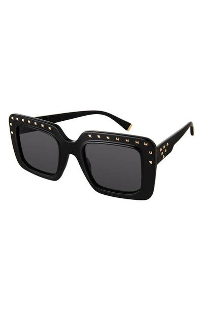 Shop Coco And Breezy Vitality 52mm Square Sunglasses In Black