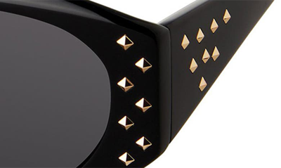 Shop Coco And Breezy Journey 56mm Oval Sunglasses In Black/ Gold