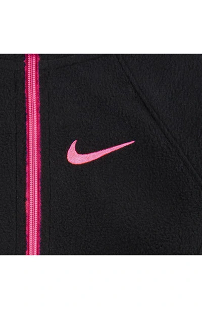 Nike Fleece Jacket In Black