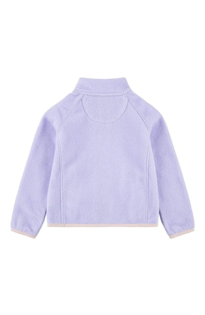 Nike Fleece Jacket In Lavender Mist