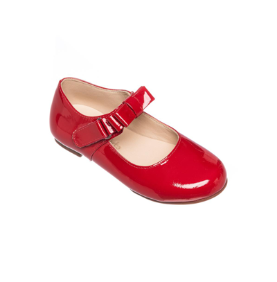 Shop Elephantito Toddler, Child Girls Charlotte Mary Jane In Patent Red