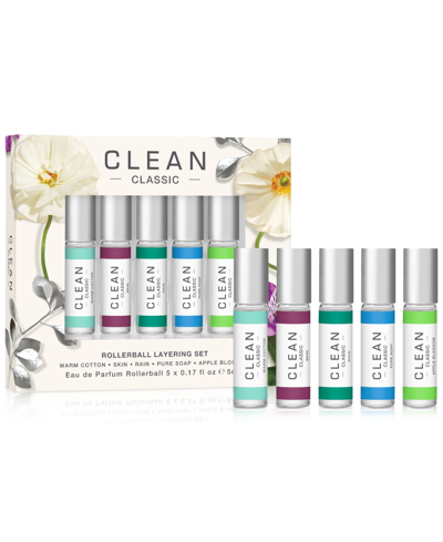 Shop Clean Fragrance 5-pc. Rollerball Layering Sampler Set In No Color