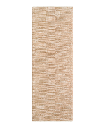 Shop Surya Masterpiece High-low Mpc-2304 2'8" X 7'3" Runner Area Rug In Khaki