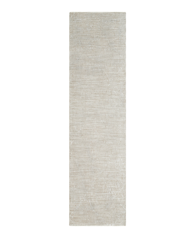 Surya Masterpiece High-low Mpc-2304 2'8" X 7'3" Runner Area Rug In Gray