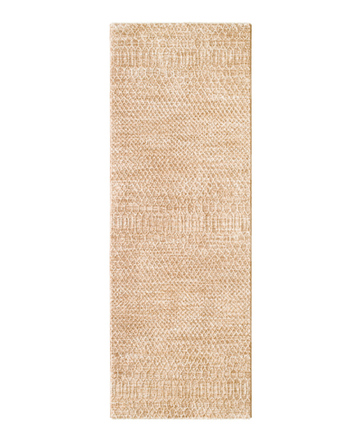 Shop Surya Masterpiece High-low Mpc-2302 2'8" X 7'3" Runner Area Rug In Taupe