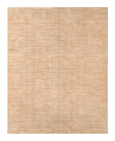 Surya Masterpiece High-low Mpc-2310 2' X 2'11" Area Rug In Tan