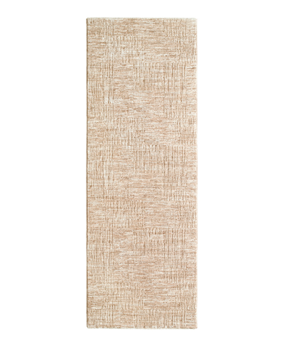 Shop Surya Masterpiece High-low Mpc-2308 2'8" X 10' Runner Area Rug In Taupe
