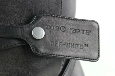 Shop Off-white Black Leather Di Calfskin Women's Boot