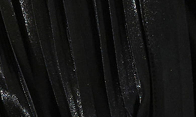 Astr The Label Laurel Pleated Blouse In Black