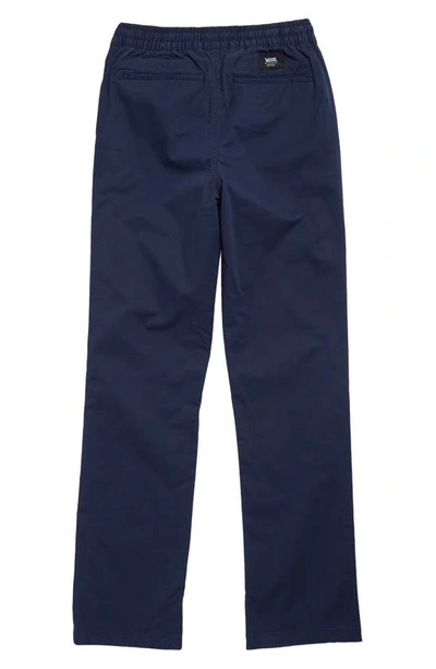 Vans pants 2024 kids Blue