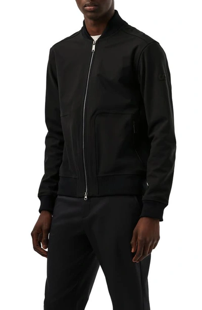 Shop Alphatauri Taurobran® Waterproof Bomber Jacket In Black