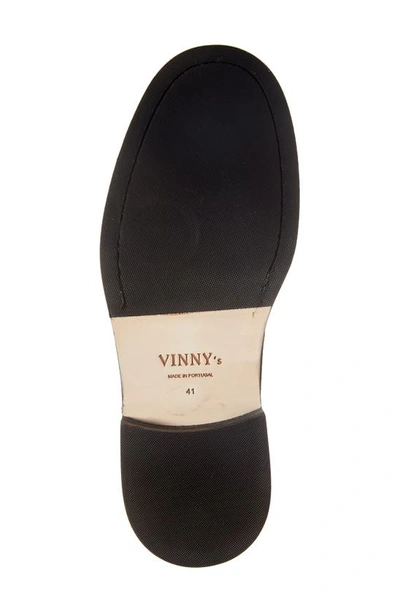 Shop Vinny's Yardee Suede Penny Loafer In Chocolate Brown Suede