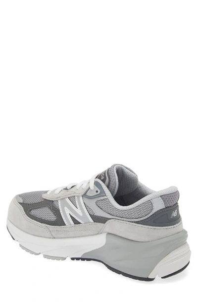 Shop New Balance Kids' 990v6 Sneaker In Grey